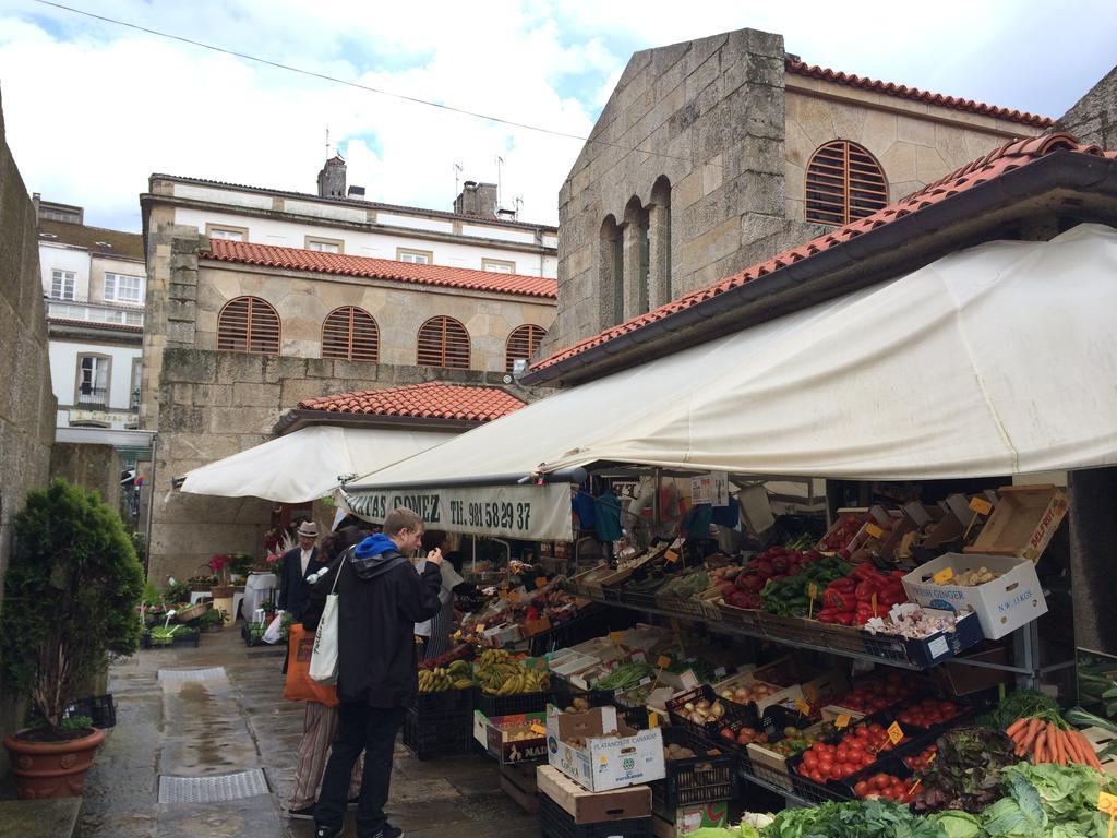 Hotel Fonte De San Roque Santiago de Compostela Dış mekan fotoğraf